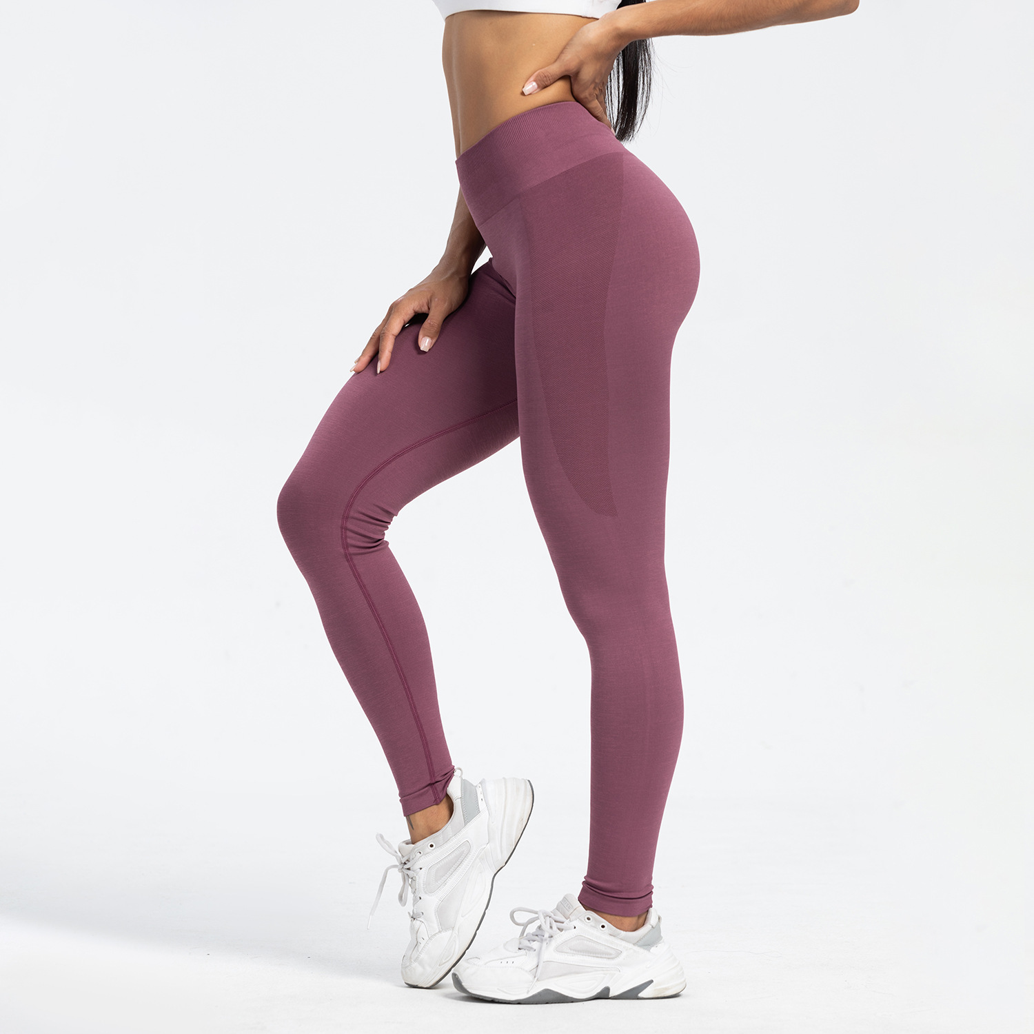 New Leggings Running Workout Fitness Yoga Pants Seamless Hip Lift High Waist Pants Elastic Tight Women Yoga Leggings