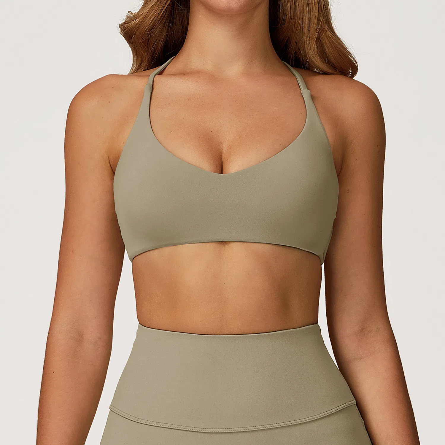 Versatile Everyday Sports Bra, Crisscross Back for Enhanced Support, Soft Removable Inserts, Perfect for Training, Lounge and Casual Wear