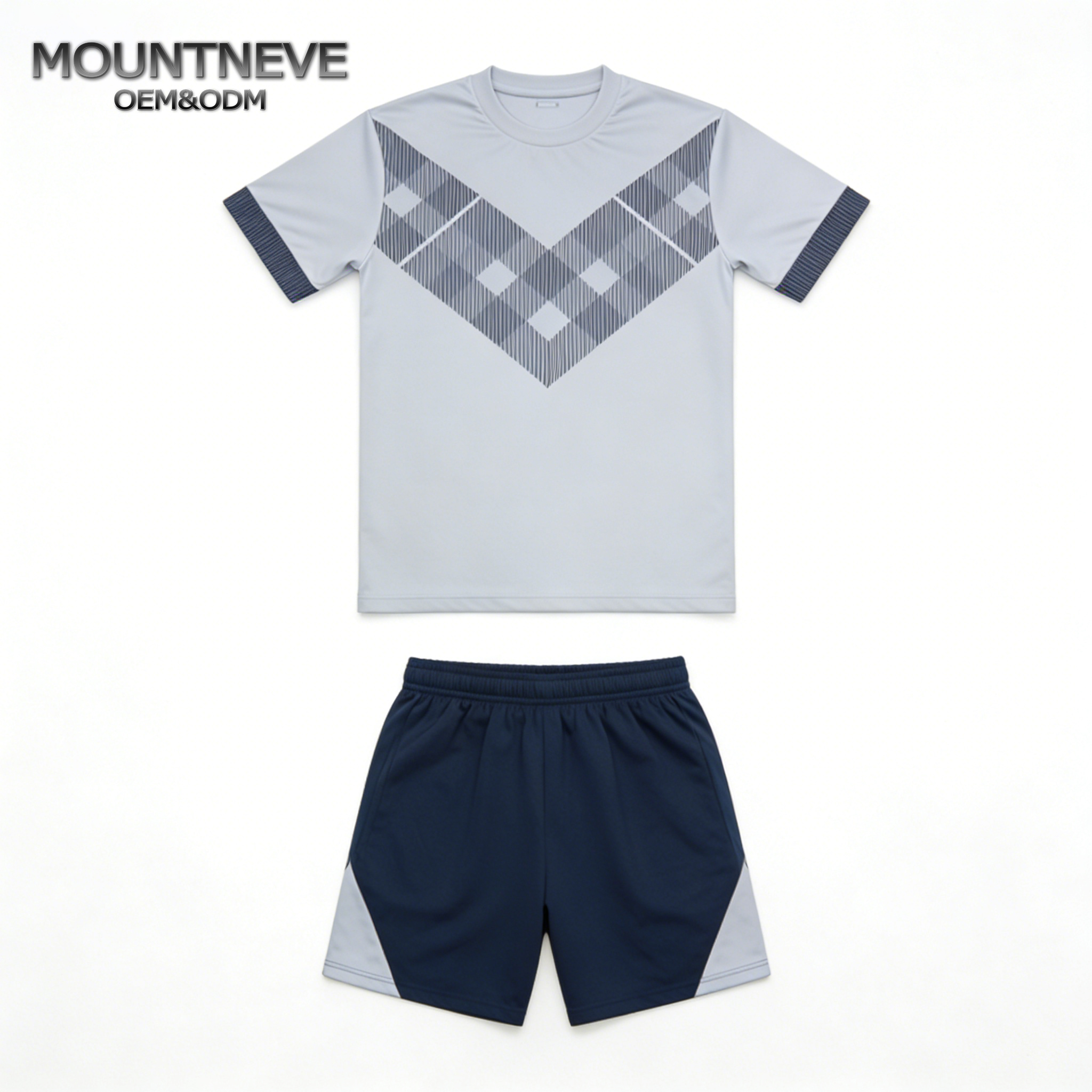 Run Shirt Gym Clothes Wear Man Soccer Uniform Custom Contrast Jersey Set Name Number Quick Dry Football Kit Shorts Uniforms Team
