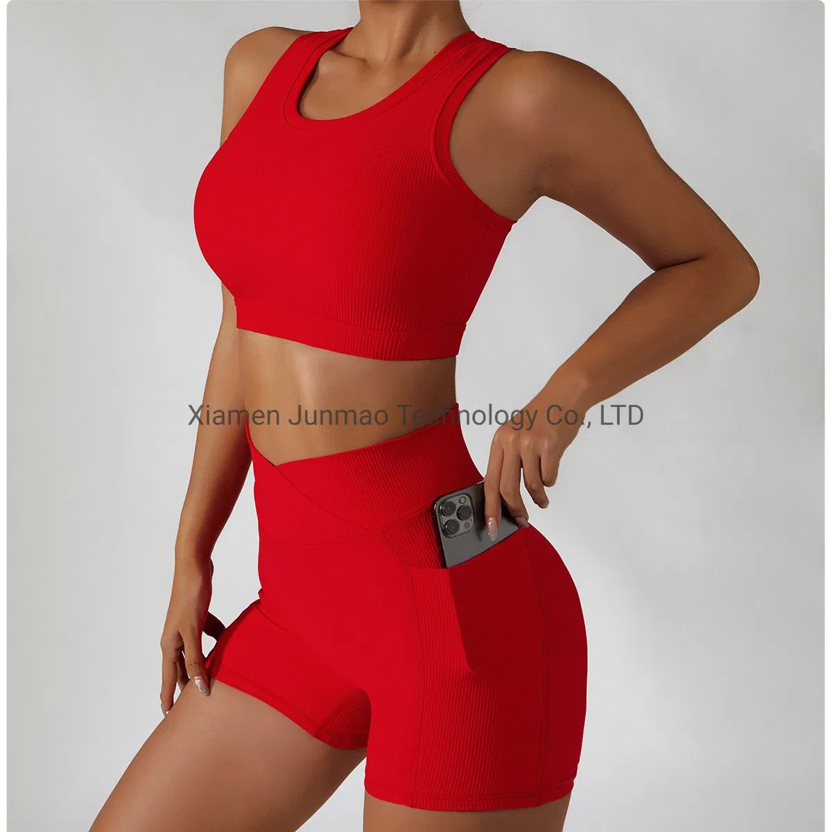 Wholesale Fitness Yoga Active Wear Sets Women Gym Gathering Yoga Suit Professional Training Sport Gym Wear