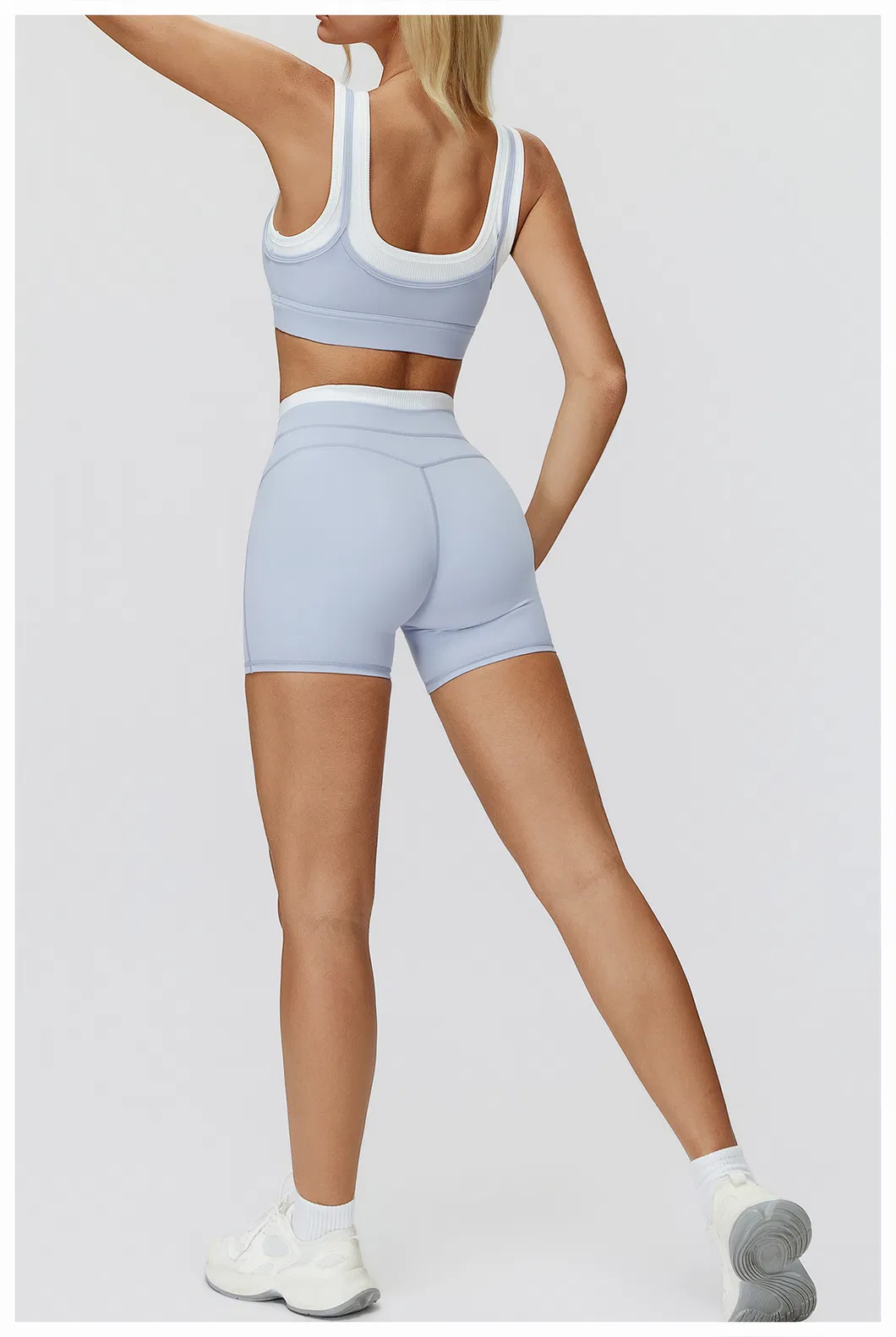 Workout Bra & Yoga Shorts 9