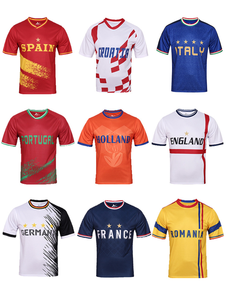 Football Jersey Soccer Jersey Sports Wear Manufacturer Custom Sublimation Soccer Uniform Teamwear Sportswear
