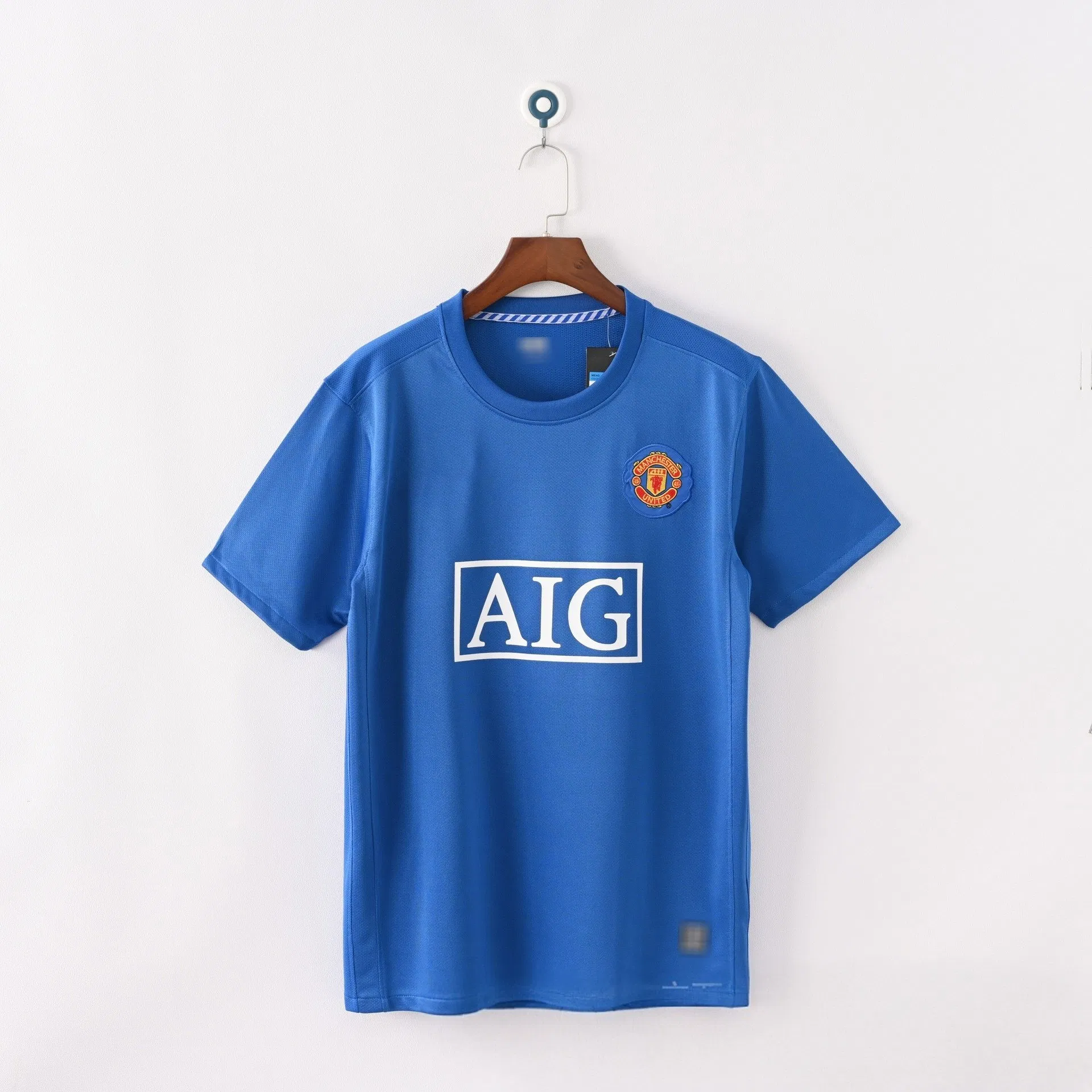 06/07 White Top Quality Custom Name Men's Kids Short Sleeve Soccer Wear for Football Training Suit Sports Running
