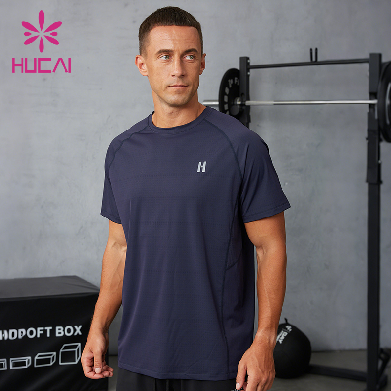 Custom Laser Logot Shirt Clothes Training Sports Workout Running Fitness Athletic Active Gym Wear Men