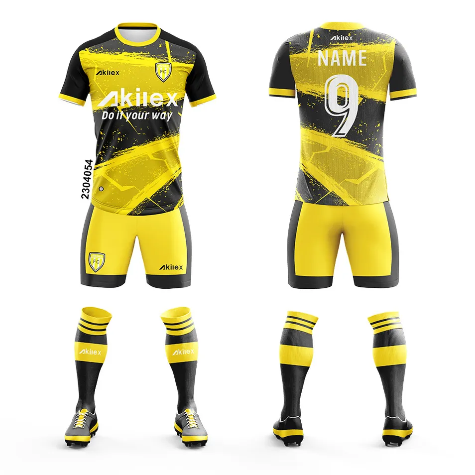 Soccer Uniform Side View