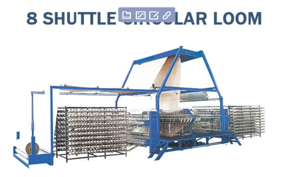 8-shuttle loom