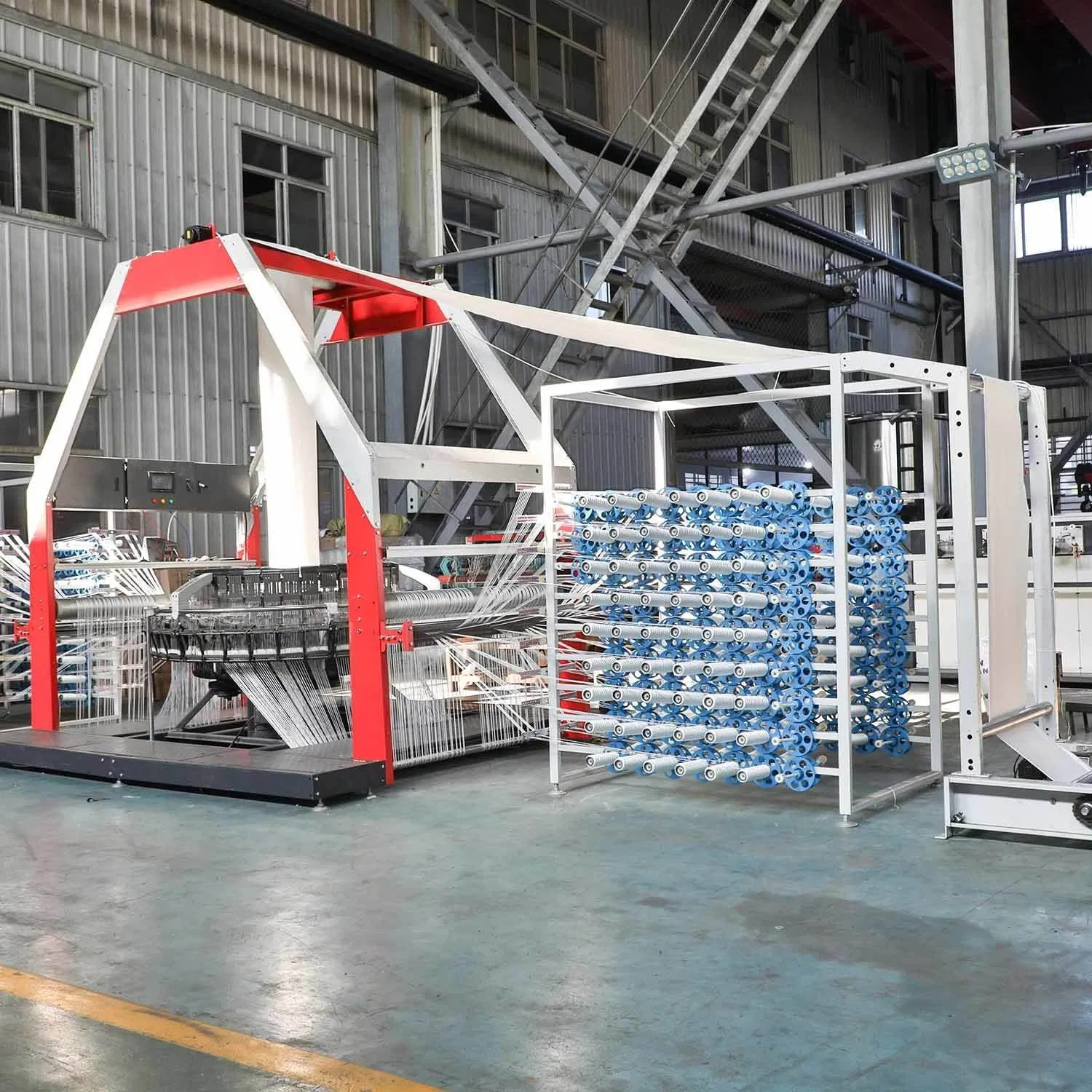 آلة نول إبر احترافية لصناعة الملابس، آلات النسيج، آلة حياكة الأشرطة، آلة نسيج الأقمشة الضيقة