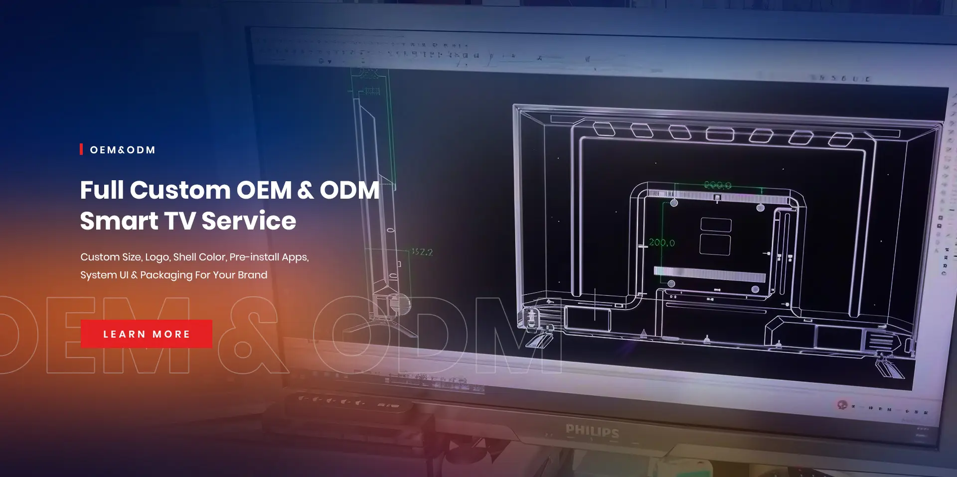 WEIER OEM ODM television production line