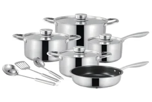 Famous WEIHUA Straight Body 12PCS Cookware Set with Steel Lids, Tools & Non-Stick Product, Company