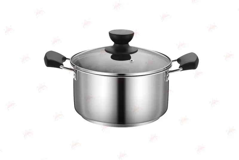 China WEIHUA BOUTIQ Single-bottom Stainless Steel Stockpot with Glass Lid Quotes, Pricelist