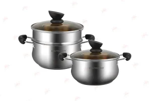 Wholesale WEIHUA BOUTIQ Stainless Steel Sauce Pan with Multi-layer Base and Glass Lid Companies, Factory