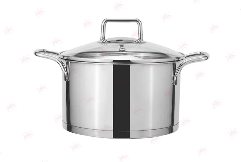 Wholesale WEIHUA Stainless Steel Mirror Polished 7 PCS Cookware Set for Professional Kitchens Product, Suppliers