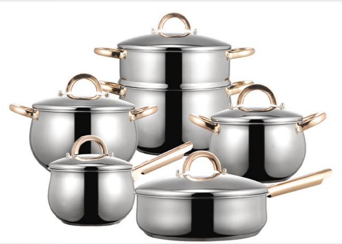 WH-AC021 Stainless Steel Cookware Set