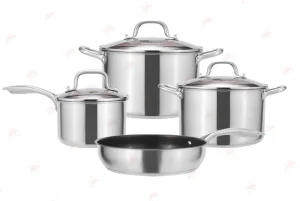 China WEIHUA Premium Stainless Steel 7 PCS Cookware Set for Professional Kitchens Products, Supplier