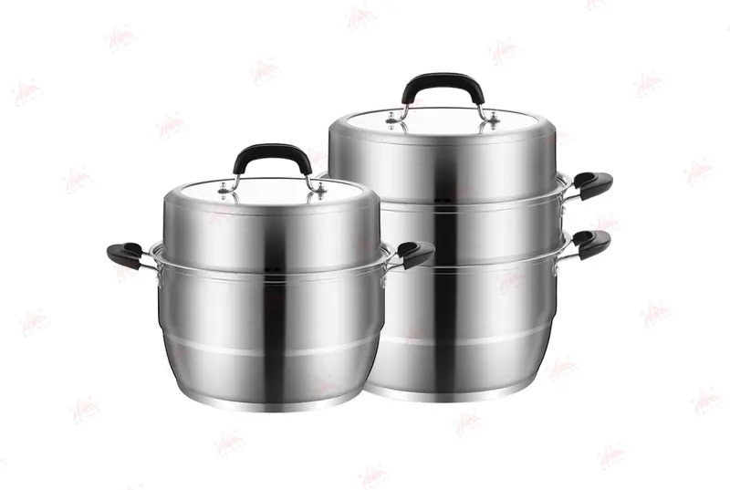 High-Quality BOUTIQ Stainless Steel Multi-layer Steamer with Athermic Bakelite Handles Service, Supplier