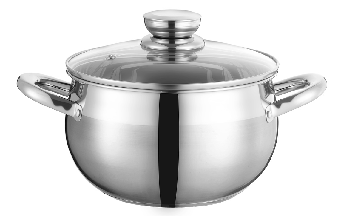 WH-DC006 Belly Shape Stainless Steel Soup Pot