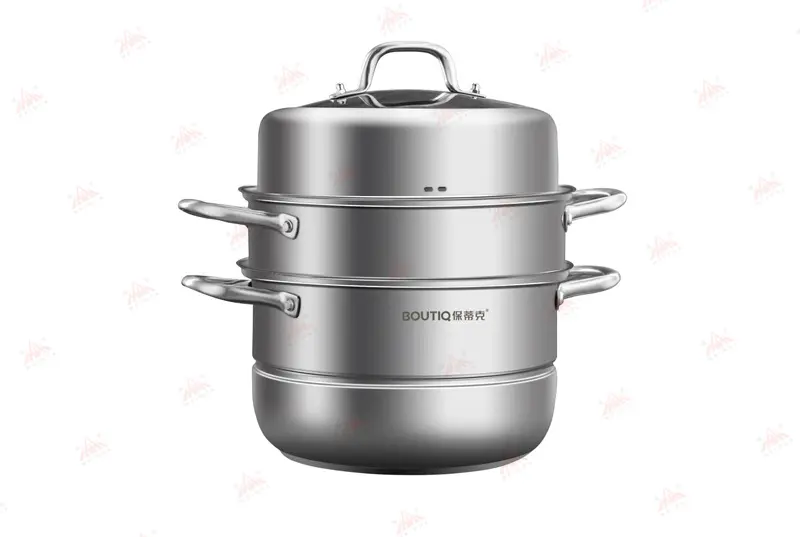 High-Quality WEIHUA BOUTIQ 3-Layer Bottom Stainless Steel Multi-layer Steamer Wholesale Products, Supplier