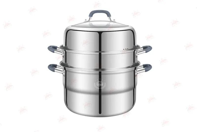 Buy BOUTIQ Multi-layer Stainless Steel Steamer with Athermic Silicon Handles Manufacturer, Company