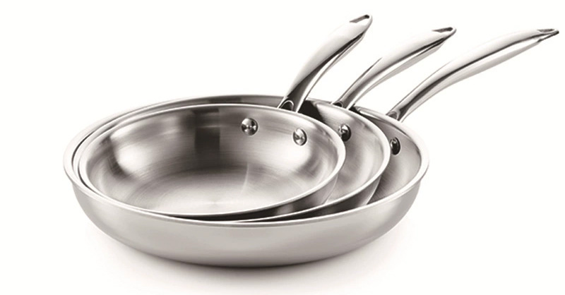 WH-BA002 Tri-ply Stainless Steel Frypan