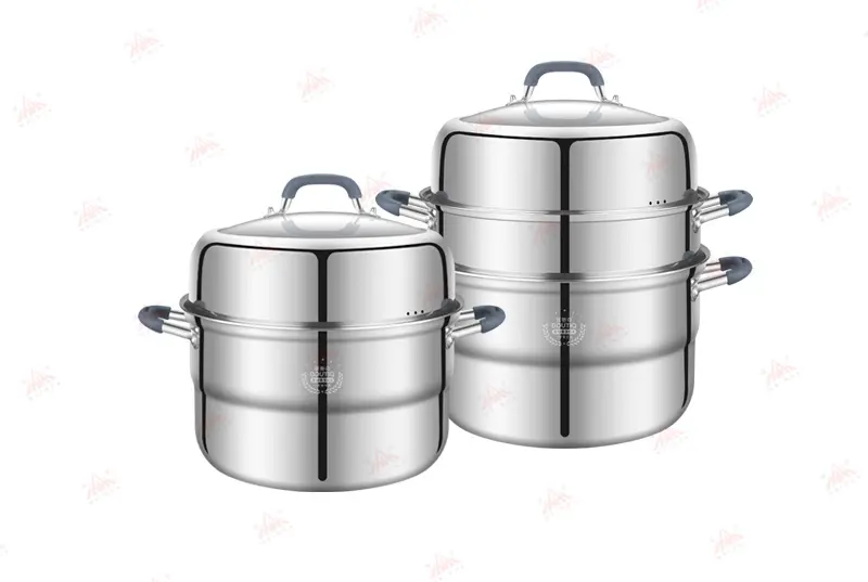 Buy BOUTIQ Multi-layer Stainless Steel Steamer with Athermic Silicon Handles Manufacturer, Company