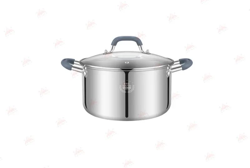 Best WEIHUA BOUTIQ Multi-layer Stainless Steel Stock Pot with Athermic Silicon Handles Products, Factories