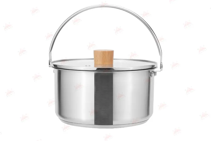 Custom WEIHUA Outdoor Stainless Steel 7 PCS Cooking Set for Campers and Outdoor Enthusiasts Company, Factory
