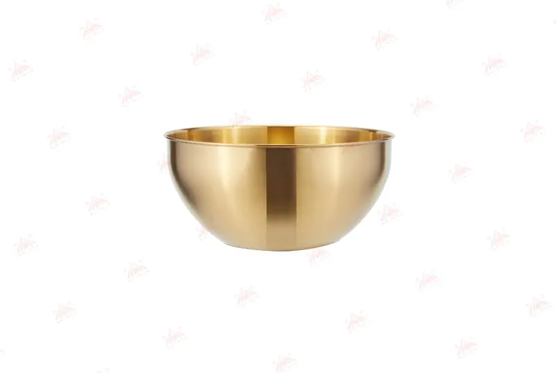 ODM WEIHUA Gold Korean Style Stainless Steel 5 PCS Salad Bowls Set for Elegant Kitchens Companies, Factory