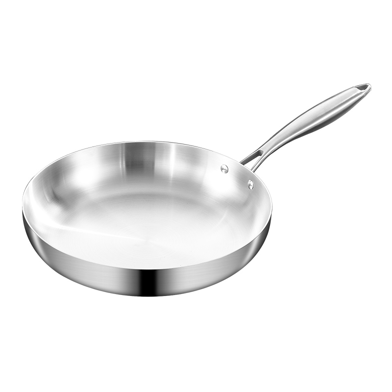 Tri-ply Stainless Steel Frypan Detail 1