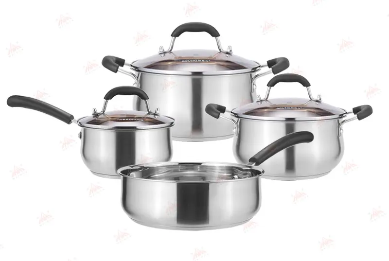 Custom Weihua Bakelite Handle Cookware," "Stainless Steel Cookware Set," And "Modern Kitchenware" Product, Supplier