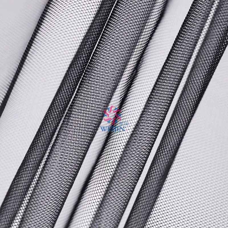 High-Quality 20D Nylon Embroidered Swiss Dot Mesh Sheer Elegance Redefined Suppliers, Factories