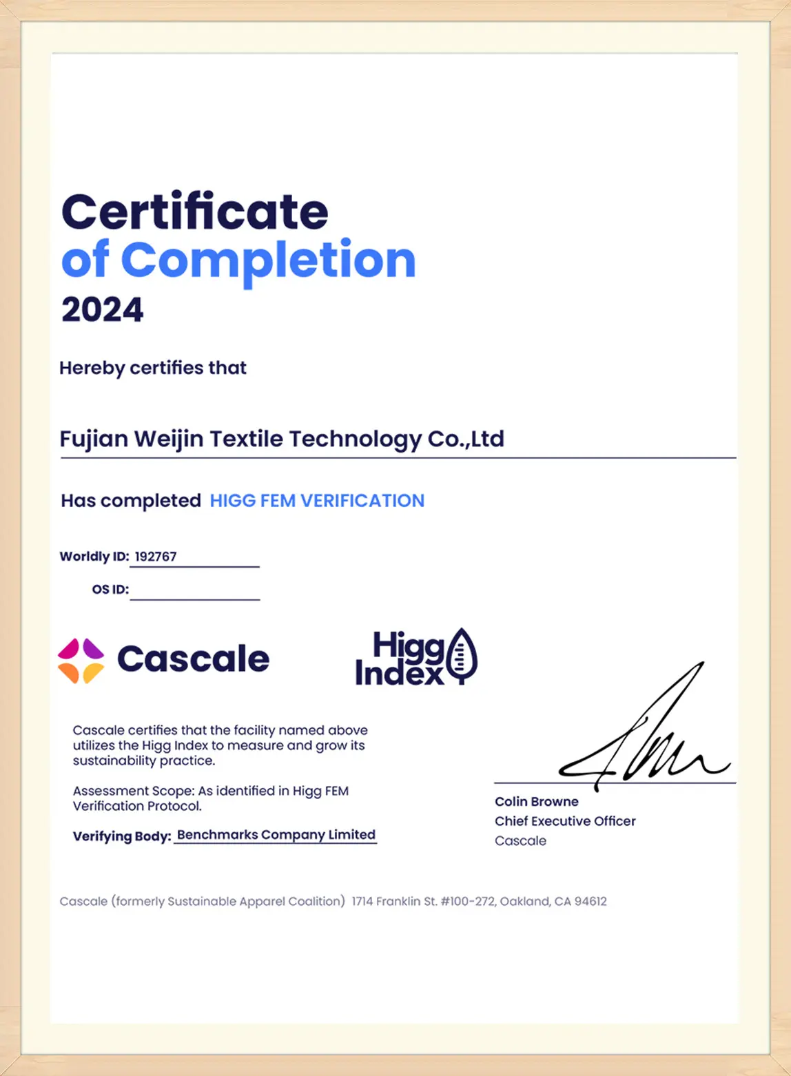 Certificate 3