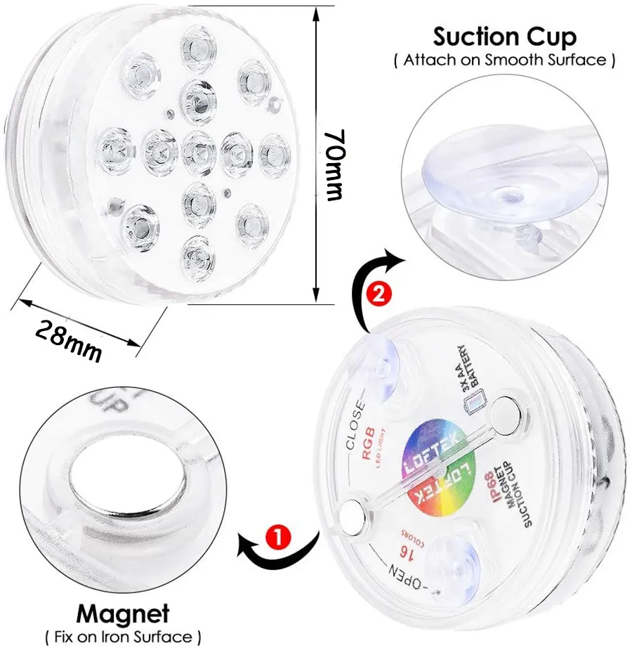 LED Submersible Light 2