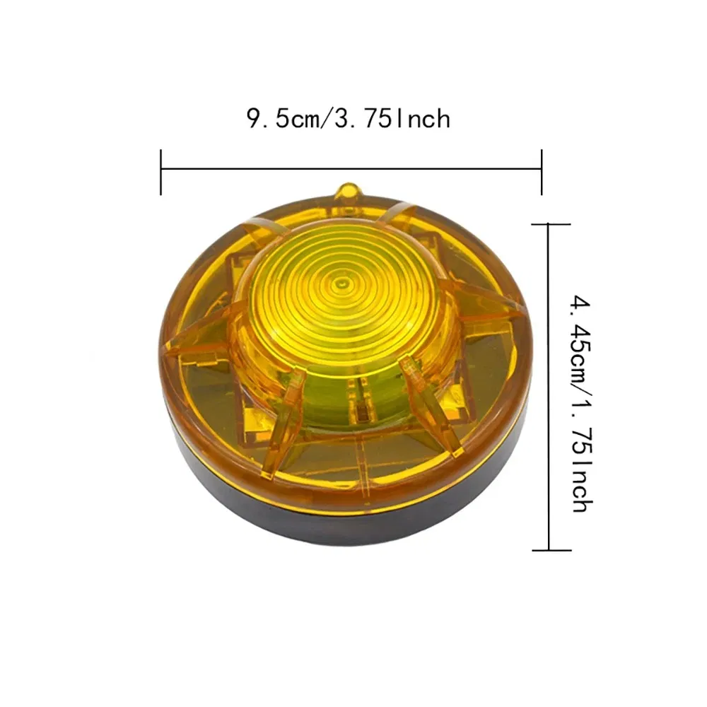 Red Warning LED Emergency Light Strobe Flash Flare Kit Lamp with Magnetic Base Vehicle