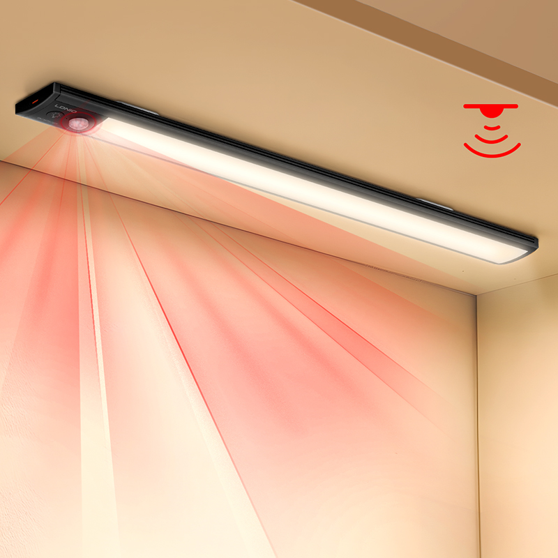 Ldnio Y5-1 Modern Fashionable Indoor LED Cabinet Light Slim Motion Sensor with Rechargeable Battery