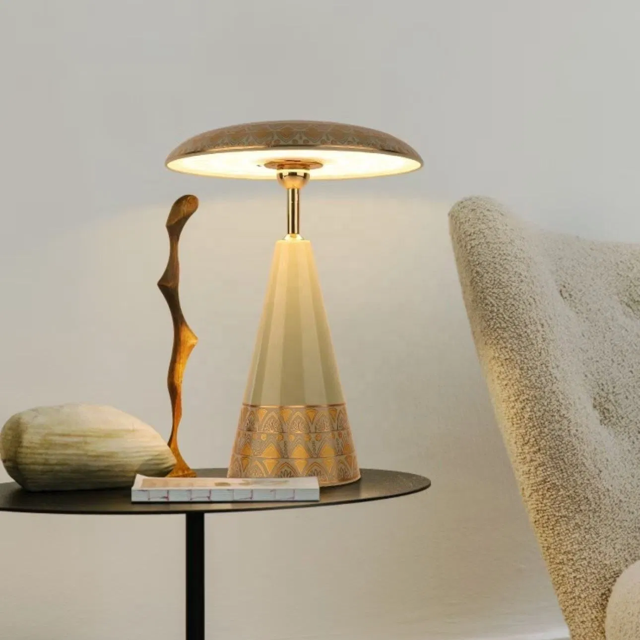 Versatile Magnetic LED Mushroom Lamp with Touch Control