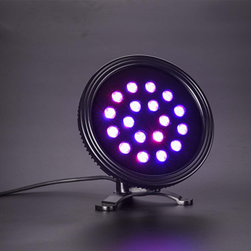 Led Spot Light RGB Underwater Fountain with DMX Control for Construction Led Stage Light Car Wash Led Pool Light