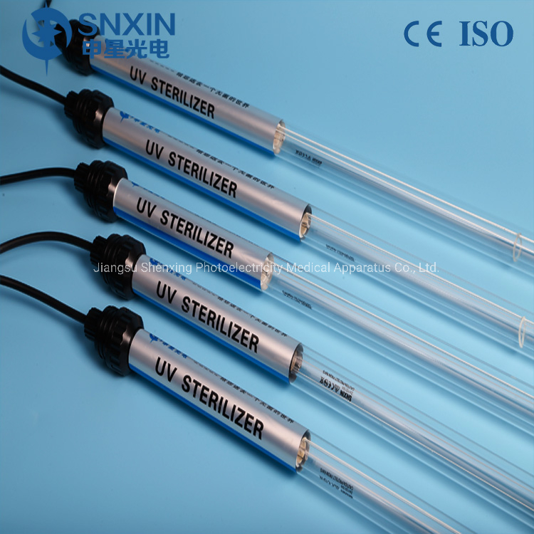 Submersible UV Sterilizer UV Lamp Waterproof Ultraviolet Light for Aquarium 10W