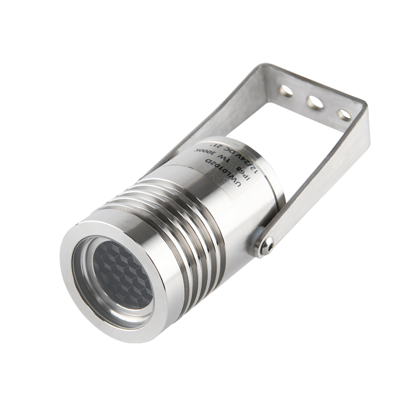 1W LED Outdoor Underwater Light IP68 Landscape Lighting Pool Fountain Lamp Stainless Steel RGBW Color Temp DMX512 Control High