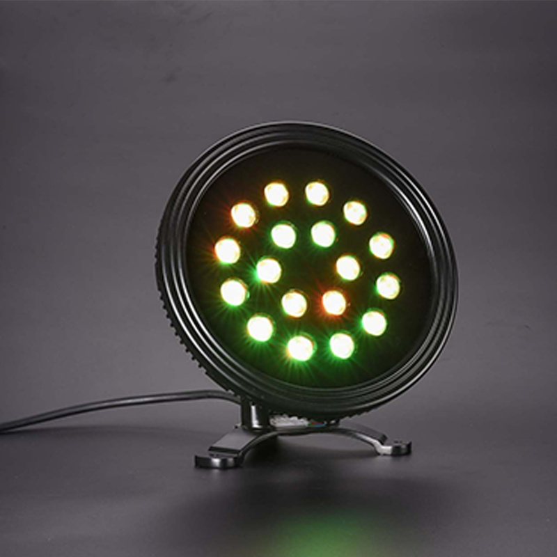 Led Spot Light RGB Underwater Fountain with DMX Control for Construction Led Stage Light Car Wash Led Pool Light
