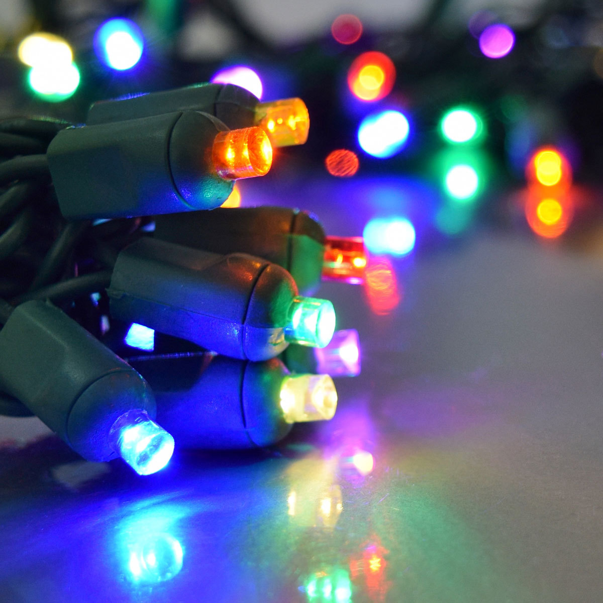 Wholesale Custom IP65 Waterproof Angle Rubber Decoration LED String Light