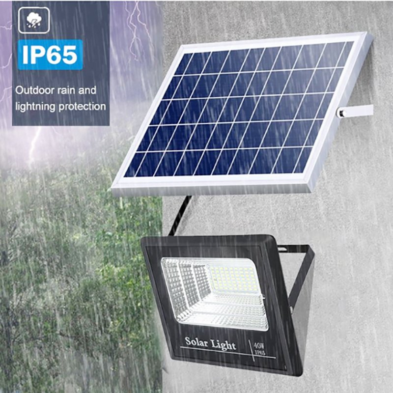 LED Powered Flood Lamp Solar Motion Lights with Sensor for Outdoor Wall