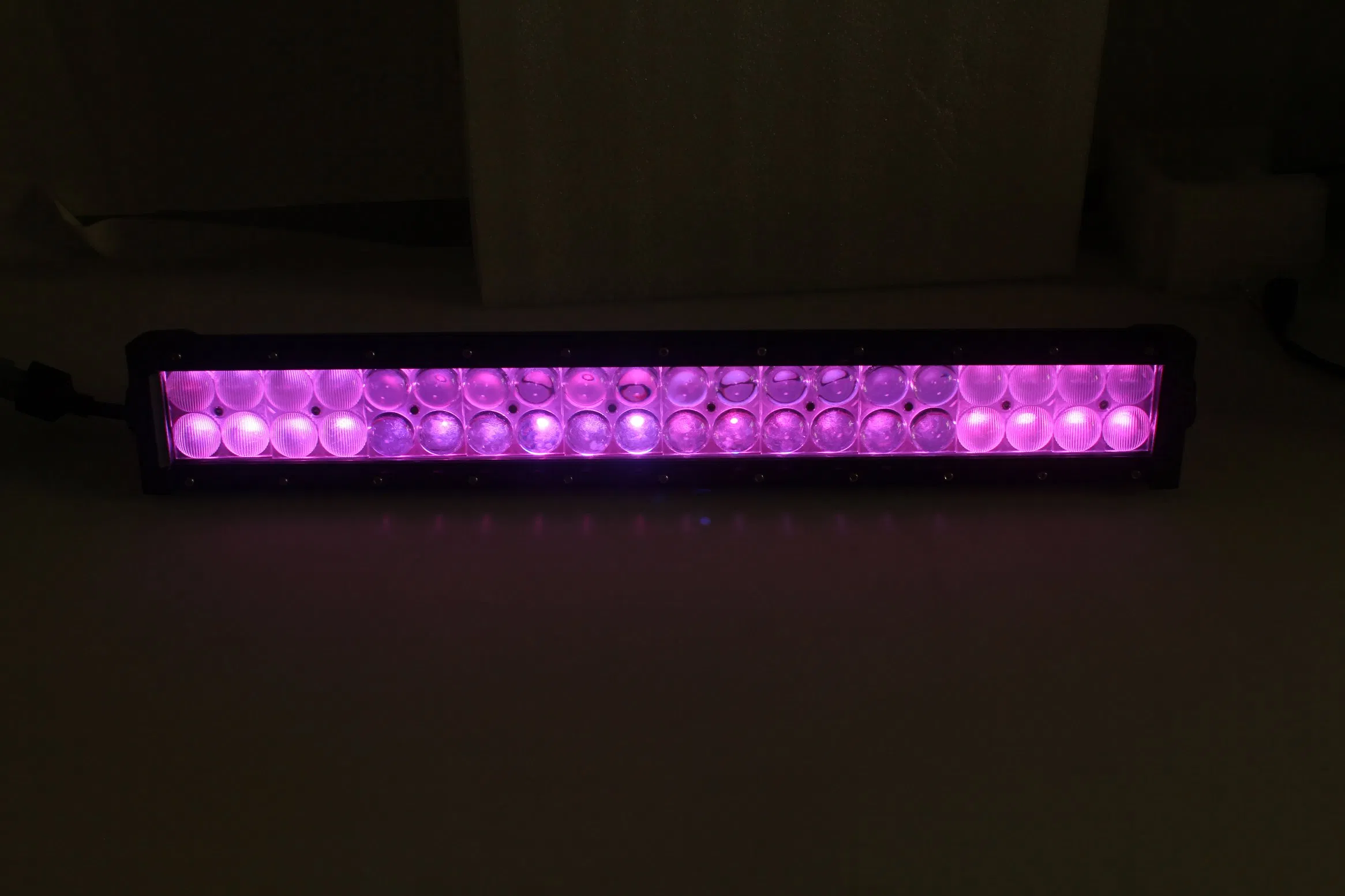 Super Bright 240W LED Light Bar with Wireless Remote Control 5D RGB LED Light Bar
