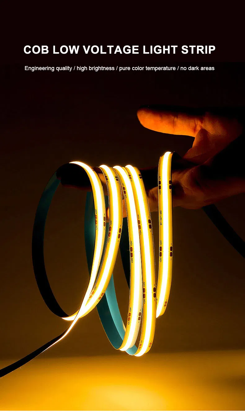Flexible COB LED Strip Light Details