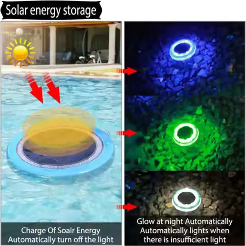 Solar Pool Floating Light 1