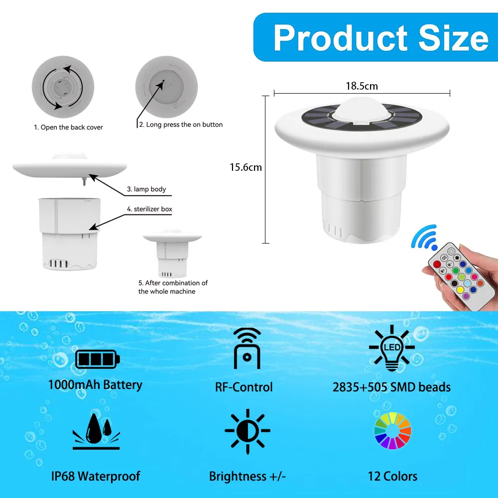 Solar Pool Light 1