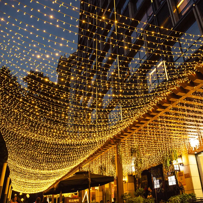Warm White LED Fairy String Lights, Plug-in Clear Wire Twinkle Lights for Christmas Tree Patio Garden Wedding Decor (Wholesale)