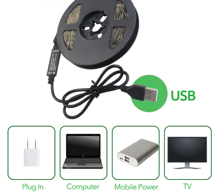 LED Neon Flexible Strip Light Kit for Home Decor