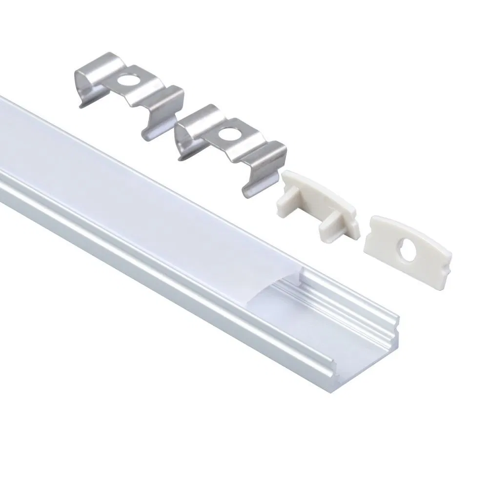 Linear Lamp Slot Aluminium Recessed Cabinet LED Rigid Top Corner Wardrobe Strip Light Bar
