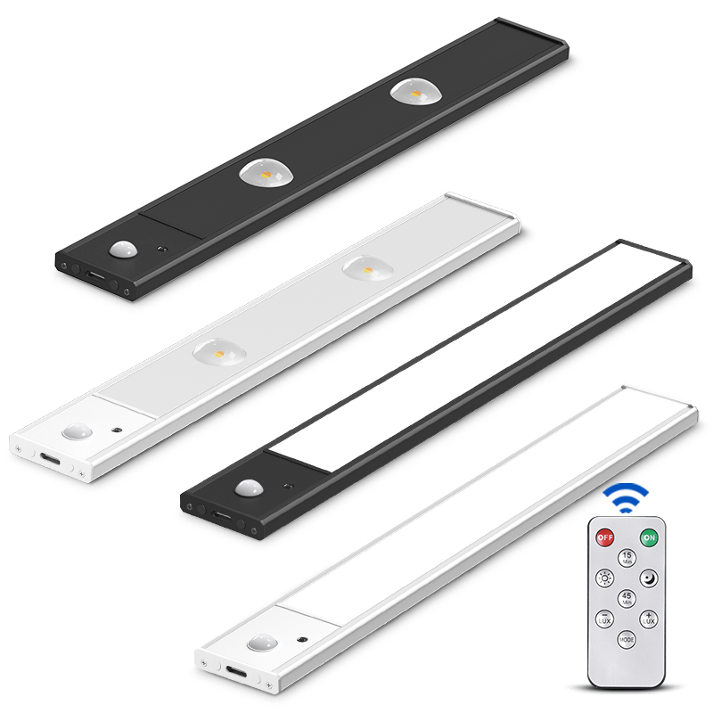 Ultra-Thin LED Motion Sensor Light Modern Design Aluminum Strip for Indoor Lighting for Kitchen Cabinets Closets Bathrooms
