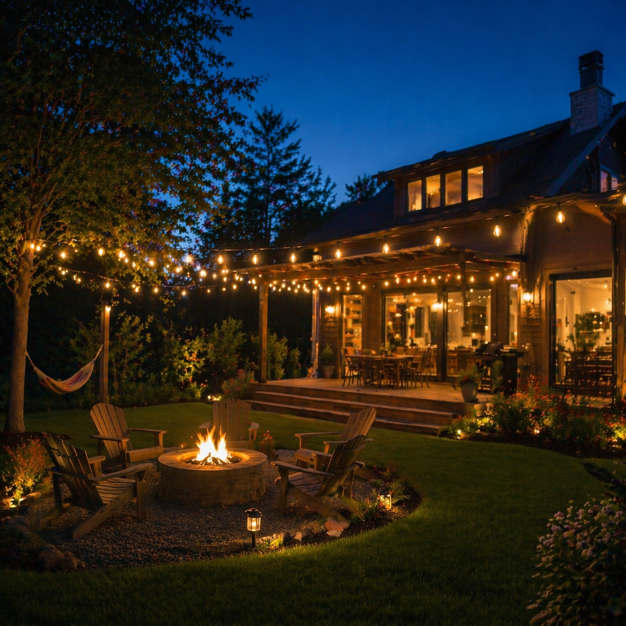 S14 LED String Lights Outdoor Waterproof Patio Garden Decorative Edison Bulb Lights